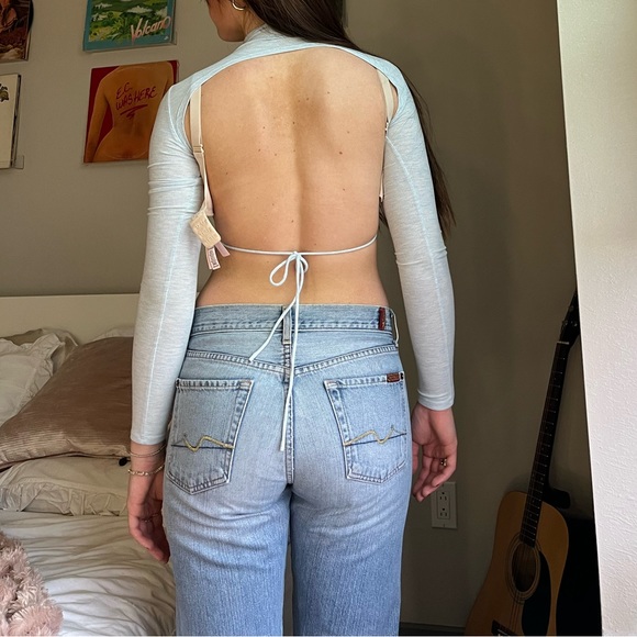 Princess Polly cropped long sleeve - Picture 3 of 4